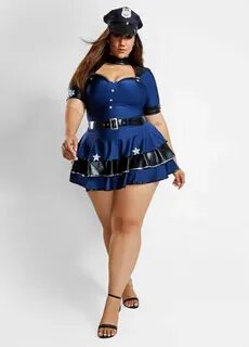 Plus Size Sexy Special Police Costume