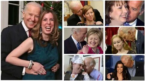 Irrefutable Evidence: 10 Videos That Show Creepy Joe Biden Touching Women I...