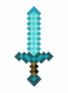 Minecraft Foam Diamond Sword Minecraft sword, Minecraft diam