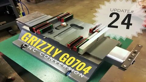 GRIZZLY G0704 CNC Conversion Update 24 - ( assembly 2 ) - Yo