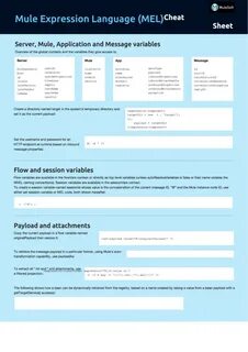 Cheat-Sheet-Mel-4 printable pdf download