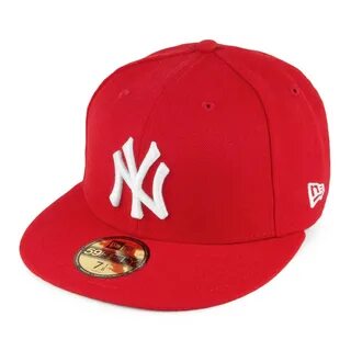 CAPPELLO NEW ERA NEW YORK YANKEES RED 59FIFTY