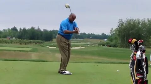 Charles Barkley golf swing, what do you think? - 7 Iron