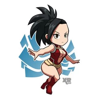 Momo Yaoyorozu Boku no Hero Academia Chibi Anime chibi, Chib