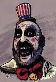 CAPTAIN SPAULDING by mister-bones on deviantART Horror movie