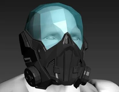 Hat Sci fi Gasmask Helmet concept, Sci-fi helmet, Sci fi