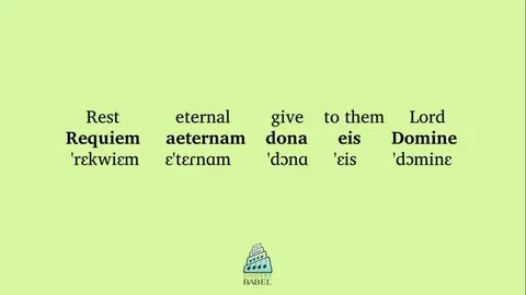 Meaning Of Dona Eis Requiem - MEONING