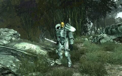 Supermutant in Brotherhood of steel Power Armor at Fallout 3