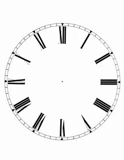 Printable Clock Face Template Stcharleschill Template