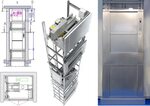 Малогрузовые лифты SKG Metallschneider и BKG для кухни. Неме
