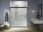Shower Wall Liner, Kohler Crushed-Stone Systems Home Smart S