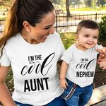 Aunt Nephew Matching Shirts, I'm the Cool Aunt, I'm the Cool