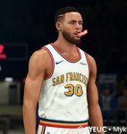 2kspecialist: NBA 2K MODS: Stephen Curry Cyberface, Hair Bra
