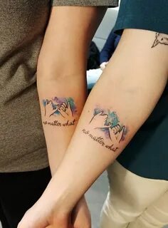 Pinky Promise Watercolor Tattoo Tattoos for lovers, Pinky pr
