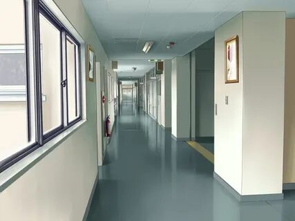 Anime Landscape: Hospital (Anime Background)