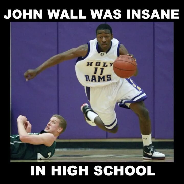 SPORTS VIDEOS 🔥 on Instagram: "John wall was too lit in HS 🔥 🔥 ⠀ Fo...