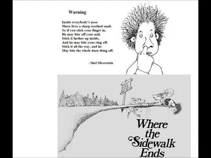 Where the sidewalk ends Poems