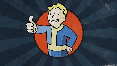 fallout vault boy blue uhd 4k wallpaper