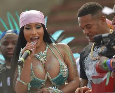 Nicki Minaj - Pictured during the Annual Mardi Gras Carnival