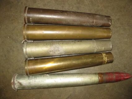 FS: 40MM Bofors Shells With Clip & 1 40MM Shell w/Projo SOLD
