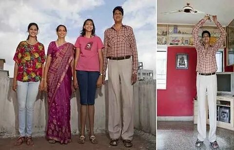 This is India's tallest family, whose youngest member's heig