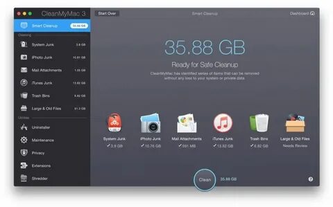 CleanMyMac 3.0.3CleanMyMac 3 Mac cleaning software http://ma