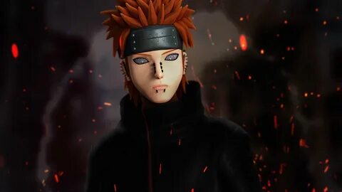 Скачать обои naruto, art, rinegan, Pein, by Khaled Ibrahim, 