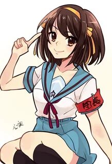 meatkasa:haruhi from the stream! thanks everyone... - cospla