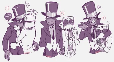 Villainous Obsessed Mostly With Paperhat Villainous cartoon,