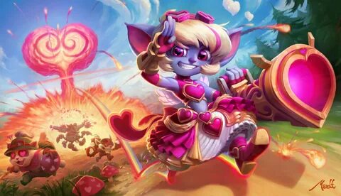 Riot Art Contest 2017 Heartseeker Tristana - polycount