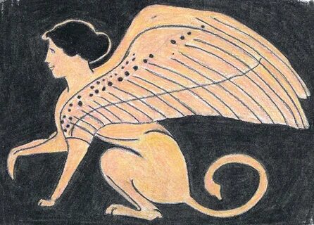 Two Ends of the Pen: World of Symbols: Sphinx