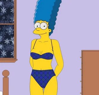 Marge Simpson Milf Mom Underwear Panties Female Only Tits So