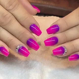 Pink Purple Ombre Nails Related Keywords & Suggestions - Pin