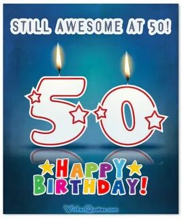 Inspirational 50th Birthday Wishes And Images 50th birthday 