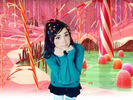 Vanellope...this would make a great Halloween costume! Best 
