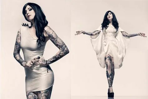 Kat Von Dee... Girl crush, wish I could style like her Kat v