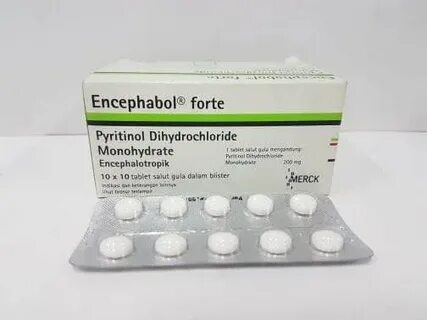 Jual OBAT NP Encephabol Forte tablet blister 10 s di Lapak N