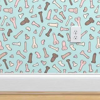 Funny adult penis print dicks body theme - Spoonflower