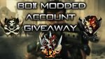 BO2 MODDED ACCOUNT GIVEAWAY UNLOCK ALL + MORE - YouTube