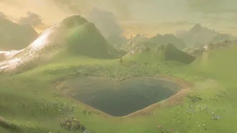 Zelda Breath of the Wild │ ASMR / Sleep Aid │ Lover's pond a