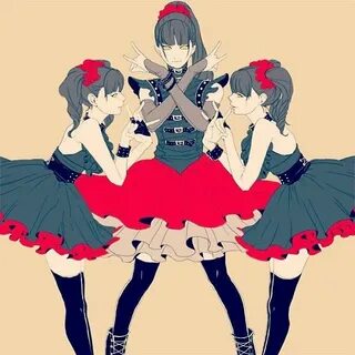 Babymetal Fan art Anime baby, Geek art, Animated drawings