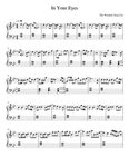 In Your Eyes - The Weeknd, Doja Cat Sheet music for Piano (S
