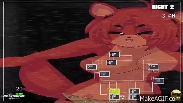 Five Nights in Anime - Foxy Running Animation 18+ on Make a 