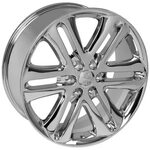 22" Wheel Tire SET Fit Ford F150 Style Chrome Rims BDA Tires
