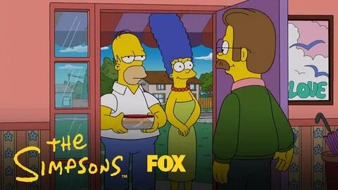 Homer & Marge Visit Ned Season 31 Ep. 16 THE SIMPSONS - YouT