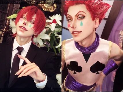 Hisoka Cosplay by @xxs0k0y0xx on Twitter : HunterXHunter Cos