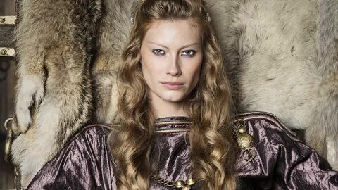 Queen Aslaug - Vikings Cast HISTORY Channel