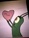 View 16 Plankton Holding Heart Meme - img-buttercup