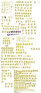 Super Mecha Sonic Sprite Sheet by DELGATRON on DeviantArt