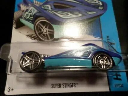 Hot Wheels 2015 HW City #37/250 супер Stinger Hotwheels сини